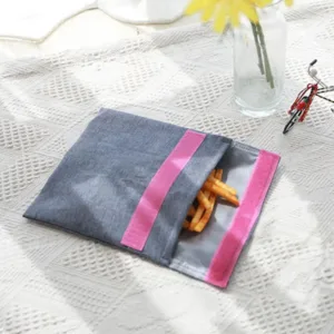 Reusable Sandwich Snack Lunch Storage Bag Washable Lunch Bag Multifunctional Fruit Storage Pouch Container