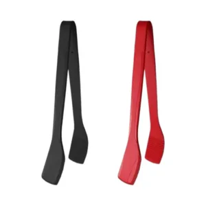 Silicone Serving Tongs Silicone Spatula Non-Stick Meat Turner Heat Resistant Barbecue Clamp Spatula Cooking Turner Anti-Slip