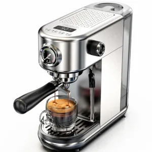 HiBREW 20Bar Semi Automatic Espresso Coffee Machine Temperature Adjustable Cold/Hot Super Slim Coffee Maker Cappuccino H10B
