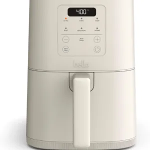 4Qt Slim Air Fryer, Fits-anywhere™ Kitchenware, EverGood™ Ceramic Nonstick Coating, Adjustable Temperature, 6 Preset Cooki