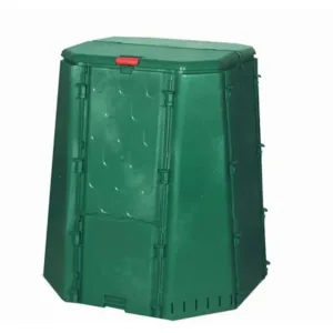 Large Green AeroQuick Compost Bin 187 Gallon Heavy-Duty Air Flow System Nylon Clips High-Grade Polypropylene 187 gal Size