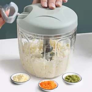 1PC Household Manual Meat Grinders Multifunctional Hand-pulled Juicer Blender 5 Blades Food Processors Meat Mincer Kitchen Tools