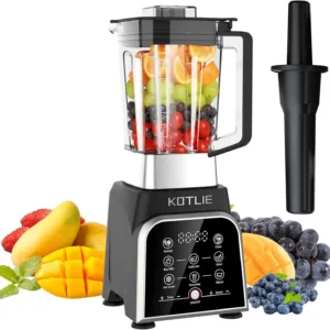 Blender Smoothie Makers with 8 Preset Programs 28000RPM High Speed Jug,Smoothie Blender for Juices/Ice Crush/Mixing/Soup and Bab